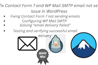 fix cf7 and wp mail SMTP email not sending issue in wp