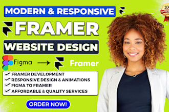 build framer website, figma to framer, framer landing page, framer animations