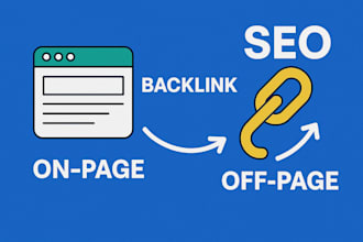 do on page, technical SEO and off page backlinks