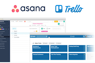 setup and automate your asana and trello workflow