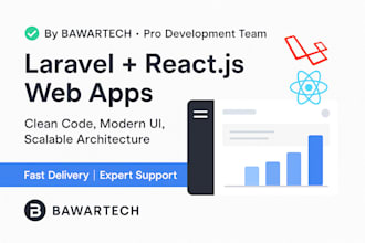 develop modern and secure laravel web applications or websites