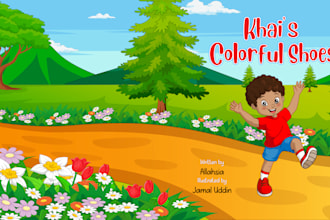draw childrens storybook illustrations for amazon kdp