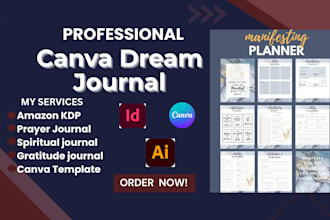 design cookbook design, mental health journal, fitness plan, lifestyle  ebook