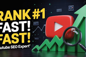 do youtube SEO with optimized title, description, tags and ranking