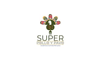 design unique super restaurant brand logo