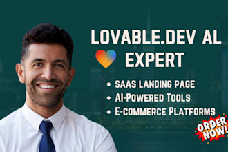 develop saas mvps ai voicing agent web apps with lovable loveable dev ai chatbot