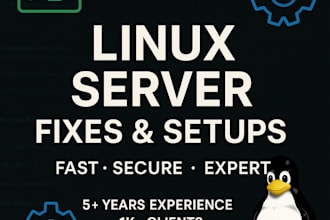 fix, secure, or configure your linux server like a pro