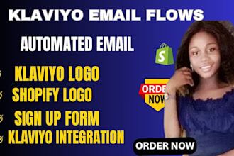setup klaviyo flows campign popups for shopify email marketing