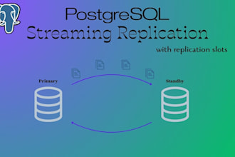configure postgresql asynchronous replication using replication slots