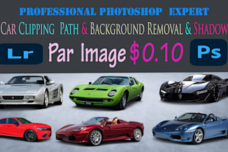 car photo editing and ail image background remove