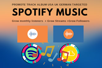 do organic spotify promotion to USA german listeners using email campaign ads