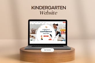 build best kindergarten website, preschool website, daycare, childcare website