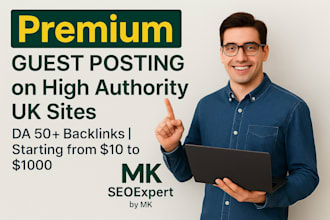 guest posting on UK sites da 40 to 80