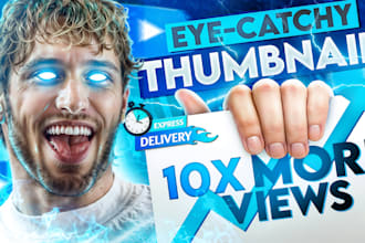 design eye catching youtube thumbnails to attract viewers