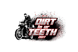 do super motorcycle logo for an annual adventure riding trip