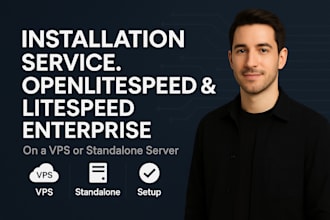install litespeed or openlitespeed on your vps or server
