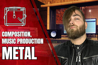 compose and produce metal song for you