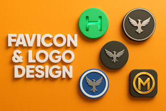 professionally design favicon , logo and app icon for you