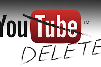 do online reputation management and delete youtube videos, delete bad channel