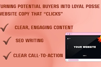 write persuasive website copy to boost your conversions
