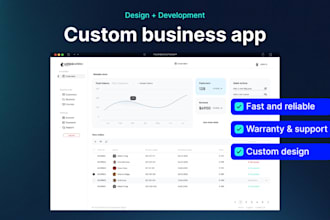 create a custom admin panel, dashboard, CRM business app