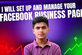 be your facebook page admin and set it up perfectly
