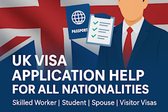 assist with UK visa applications, including spouse, student, and work visa