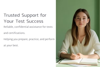 help with tests on platforms like examsoft, proctortrack,oem, testwe, proproctor