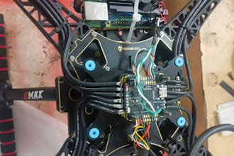 develop projects including raspi uav esp arduino