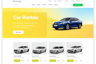 create car rental website, car dealership website, car marketplace wordpress