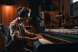 be your male vocalist and songwriter in electro, classical, tropical, and disco