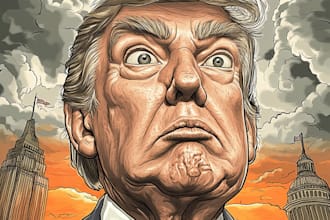illustrate your political cartoon