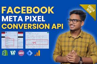 implement facebook pixel and conversion api on your shopify store