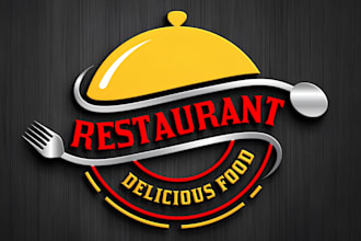 do ice cream candy sweets restaurant pizza bbq food and bakery logo design