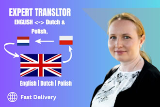 translate from dutch and english to polish
