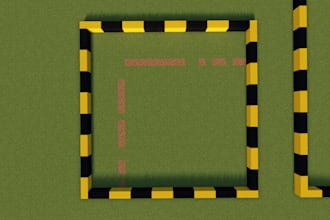 build custom minecraft structures and terrain with the theme of your request