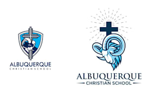 do unique minimal church, ministry or religious logo design