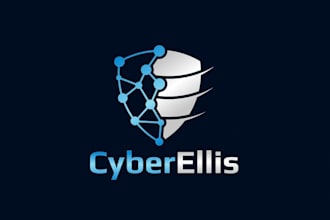 do technology cyber security tech IT company logo with unlimited revisions
