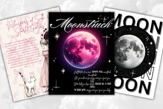 create soft pastel digital art for posters, quotes, and cards