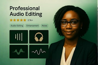 do pro audio editing audio recovering and enhancement