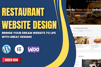 build a wordpress restaurant website with online ordering