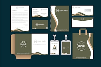 do logo, business card, letterhead, stationery, brand identity design