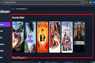 setup your plex, jellyfin, sonarr, radarr, emby, overseer