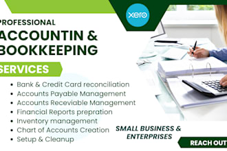 do xero bookkeeping and accounting bank reconciliation and financial reports