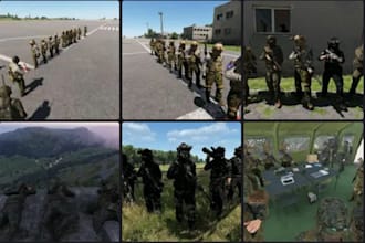 create arma 3 arma reforger, dayz, scum mods, retexture, maps and scripts