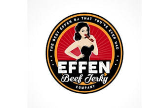 design modern beef restaurant food logo