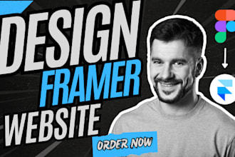 create modern framer website, framer landing page, figma to framer website,