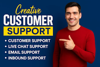 do professional customer services via email, live chat, and call support