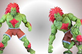 sculpt 3d articulated action figure 3d action figure 3d toy model 3d printing