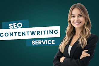 do article seo writing, blog post writing, content writing and copywriting
